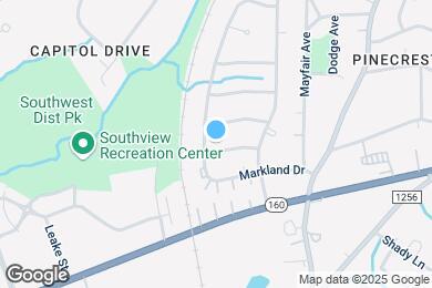Map image of the property - 2836 Parkmont Dr