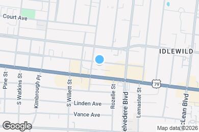 Map image of the property - 1625 Monroe Ave