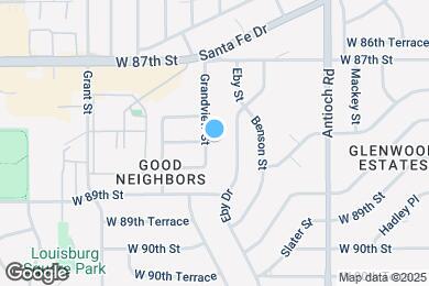 Map image of the property - 8801 Grandview St