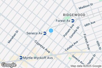 Map image of the property - Stylish 3 Bed / 2 Bath in Prime Ridgewood ...