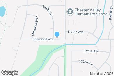 Map image of the property - 7001 Sherwood Ave
