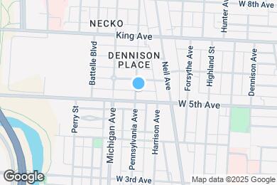 Map image of the property - 1304 Pennsylvania Ave