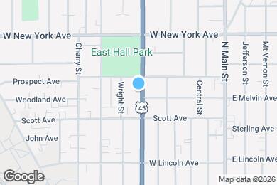 Map image of the property - 1007 Jackson St