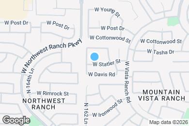 Map image of the property - 16206 N 162nd Dr