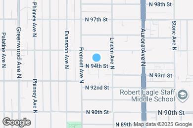 Map image of the property - 728 N 94th St