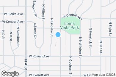 Map image of the property - 5703 N Alberta St