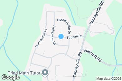 Map image of the property - 808 Topsail Dr