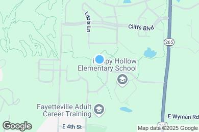 Map image of the property - 1974 E Peppervine Dr