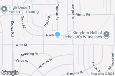 Map image of the property - 21195 Neola Rd