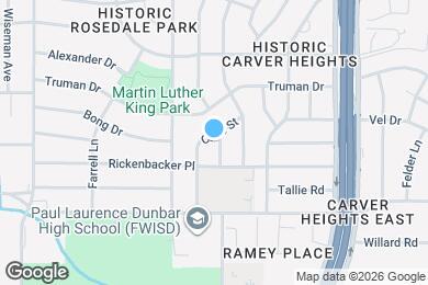 Map image of the property - 2329 Cass St