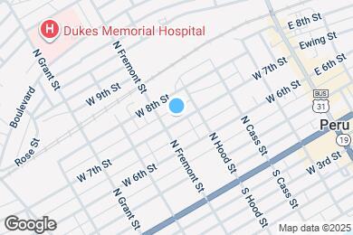 Map image of the property - 174 W 7th St