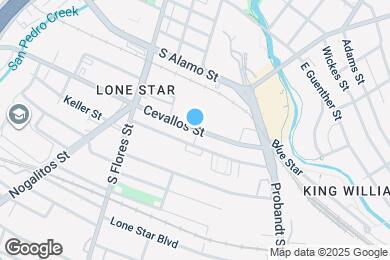 Map image of the property - 232 E Cevallos St