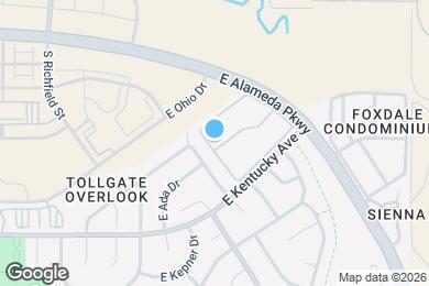Map image of the property - 18003 E Ohio Ave