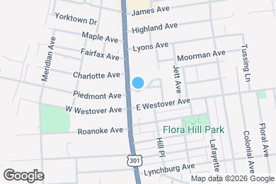 Map image of the property - 1140 Shuford Ave