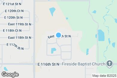 Map image of the property - 11821 N 117th E Ave