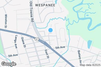 Map image of the property - River Oaks Apartments