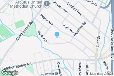 Map image of the property - 1241 Locust Ave