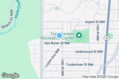 Map image of the property - 6608 14th St NW