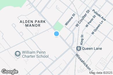 Map image of the property - 5450 Wissahickon Ave