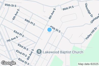 Map image of the property - 8428 9th Ave S