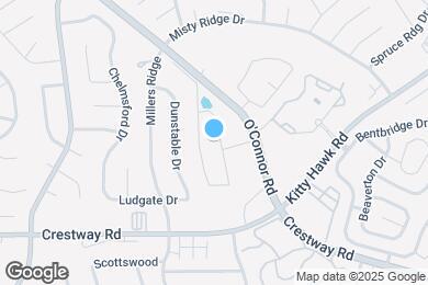 Map image of the property - 9511 Apple Ridge Ln