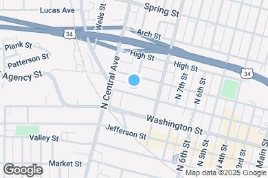 Map image of the property - 830 Columbia St