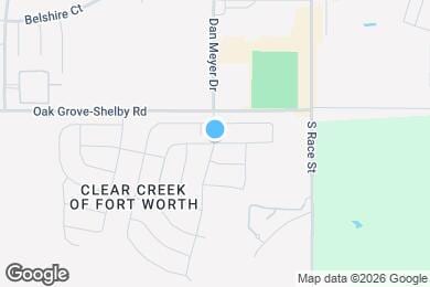 Map image of the property - 1400 Woodwinds Dr