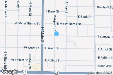 Map image of the property - 52 E Cotton St