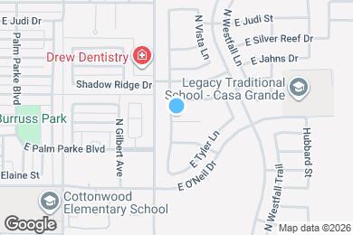 Map image of the property - 1122 E Viola Ct