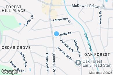Map image of the property - 1865 Bienville Dr