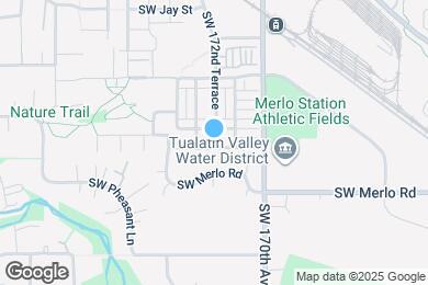 Map image of the property - 17175 SW Berkeley Ln
