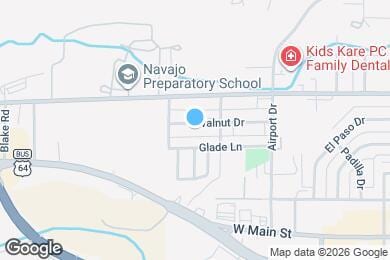 Map image of the property - 1009 Walnut Dr