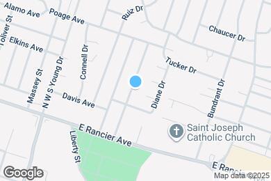 Map image of the property - 1206 Pine Dr
