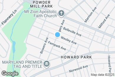 Map image of the property - 5327 Wesley Ave