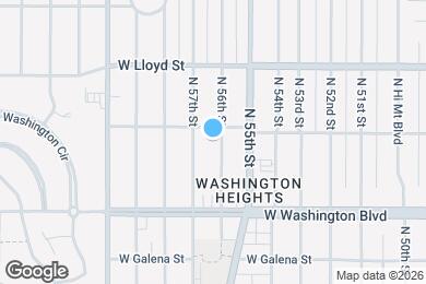 Map image of the property - 1833 N 56th St