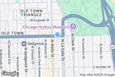 Map image of the property - 159 W North Ave