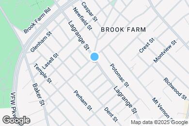 Map image of the property - 640 Lagrange St