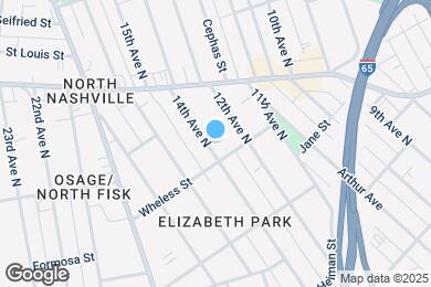 Map image of the property - 1708 14th Ave N