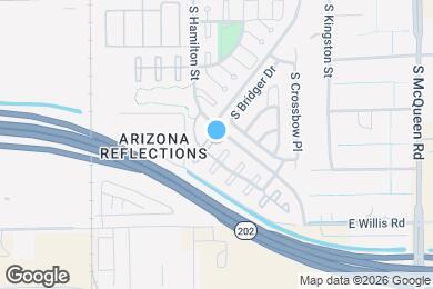 Map image of the property - 1263 S Bogle Ct