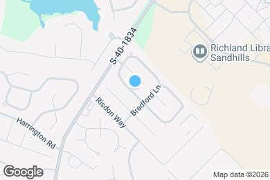 Map image of the property - 205 N Trace Ln