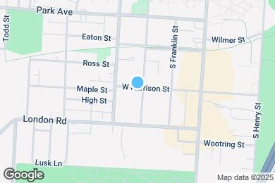 Map image of the property - 97 W Harrison St