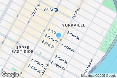 Map image of the property - 1585 First Avenue