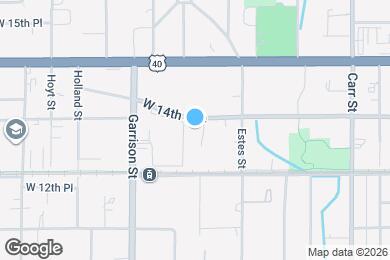 Map image of the property - 1375 Everett Ct