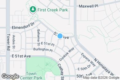 Map image of the property - 5252 N Cathay St