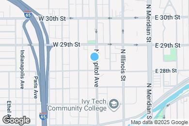 Map image of the property - 2818 N Capitol Ave