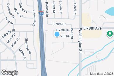 Map image of the property - 444 E 77th Pl