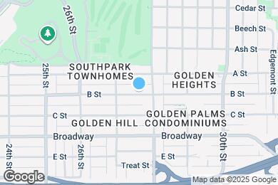 Map image of the property - 2760 B St