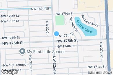 Map image of the property - 3120 NW 176th St