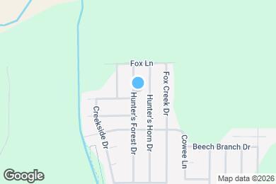 Map image of the property - 7372 Hunter's Forest Dr