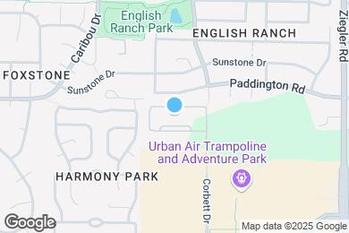 Map image of the property - Affinity at Fort Collins 55+